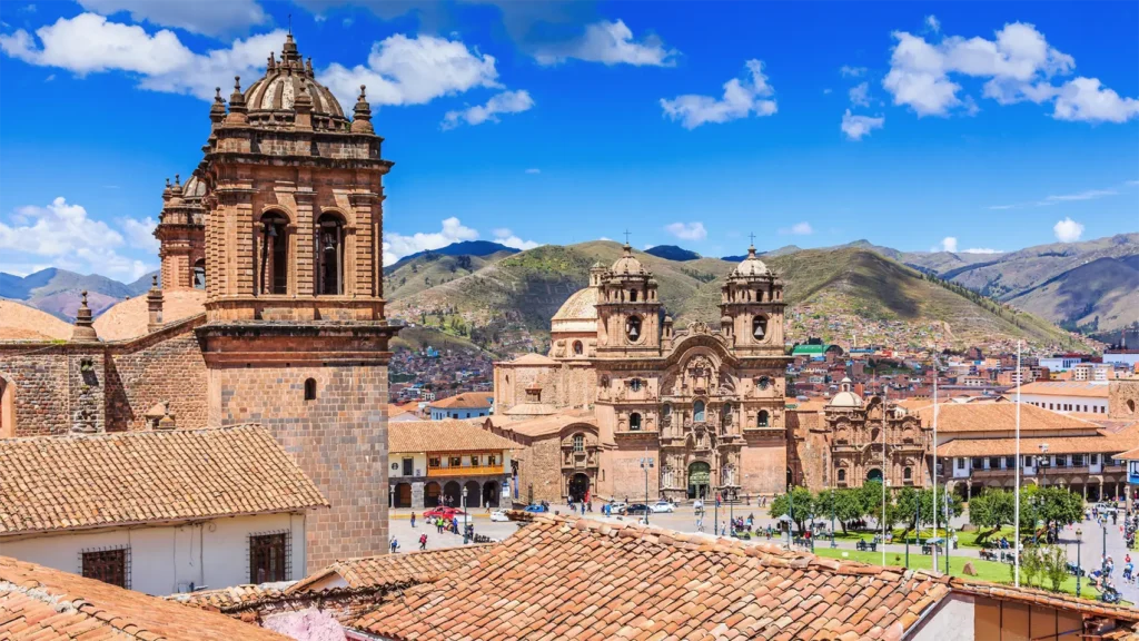Cusco plaza armas, Peru